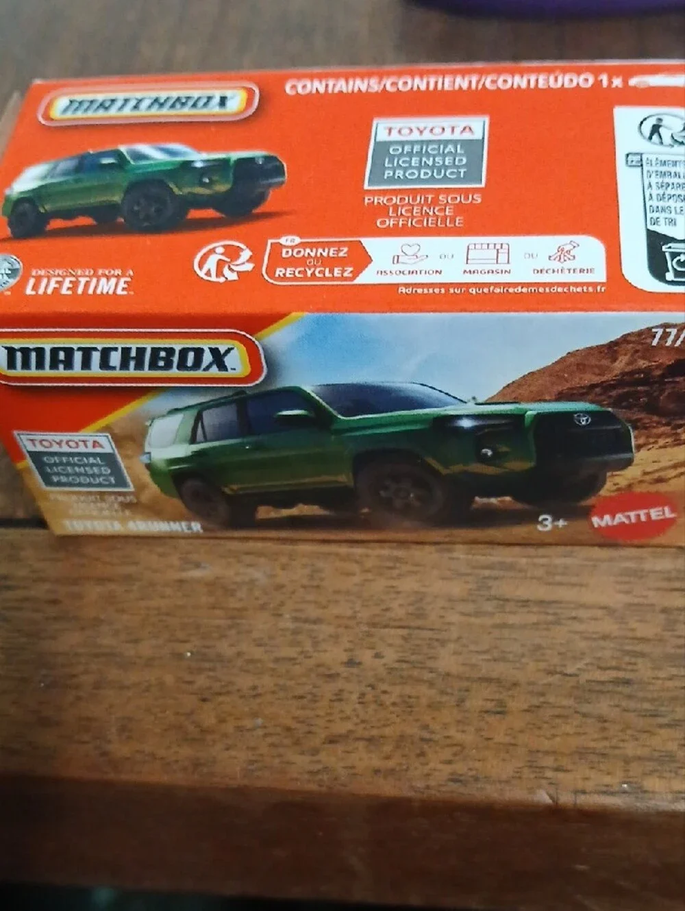 Matchbox Toyota 4Runner Die-Cast Toy SUV - Green